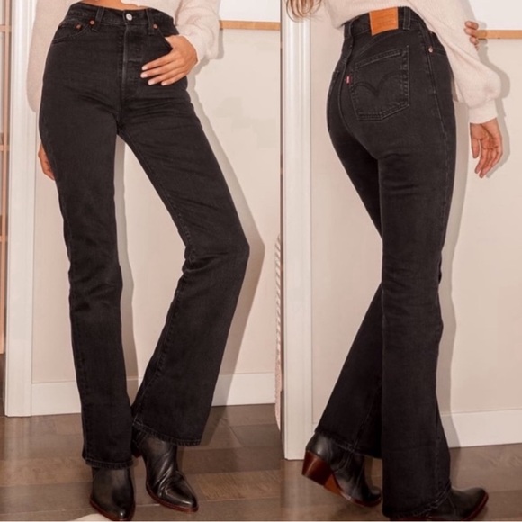 Levi's Denim - NWT Levi's Premium Ribcage Bootcut Black